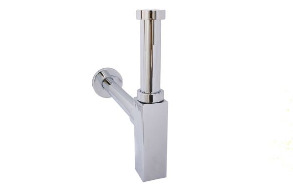 Schlosser, сифон Quadral de Luxe, подключение 1 1/4", цвет хром