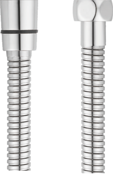 Шланг душевой BELZ 150 см, усиленный 360, нержавеющая сталь, хром (BR01)