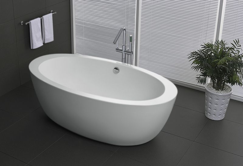 Акриловая ванна BelBagno BB67 170x90 без гидромассажа Акриловая ванна BelBagno BB67 170x90 без гидромассажа