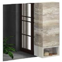 Зеркало со шкафом Comforty Турин 90 4136265 Дуб бежевый