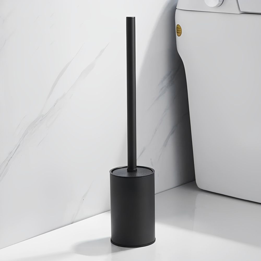 Ершик для унитаза напольный Maretti Umbria Black UMB56N24, черный, артикул UMB56N24