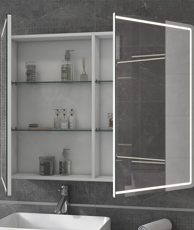 Зеркальный шкаф VIGO Geometry zsh.GEO.100.El, 100 см, артикул zsh.GEO.100.El