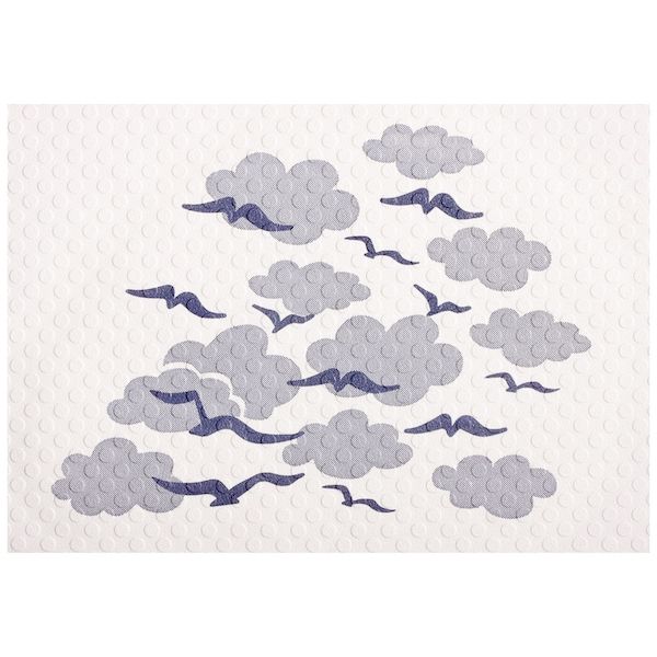 Коврик для душа Ridder Helgoland 64263 Белый, Голубой