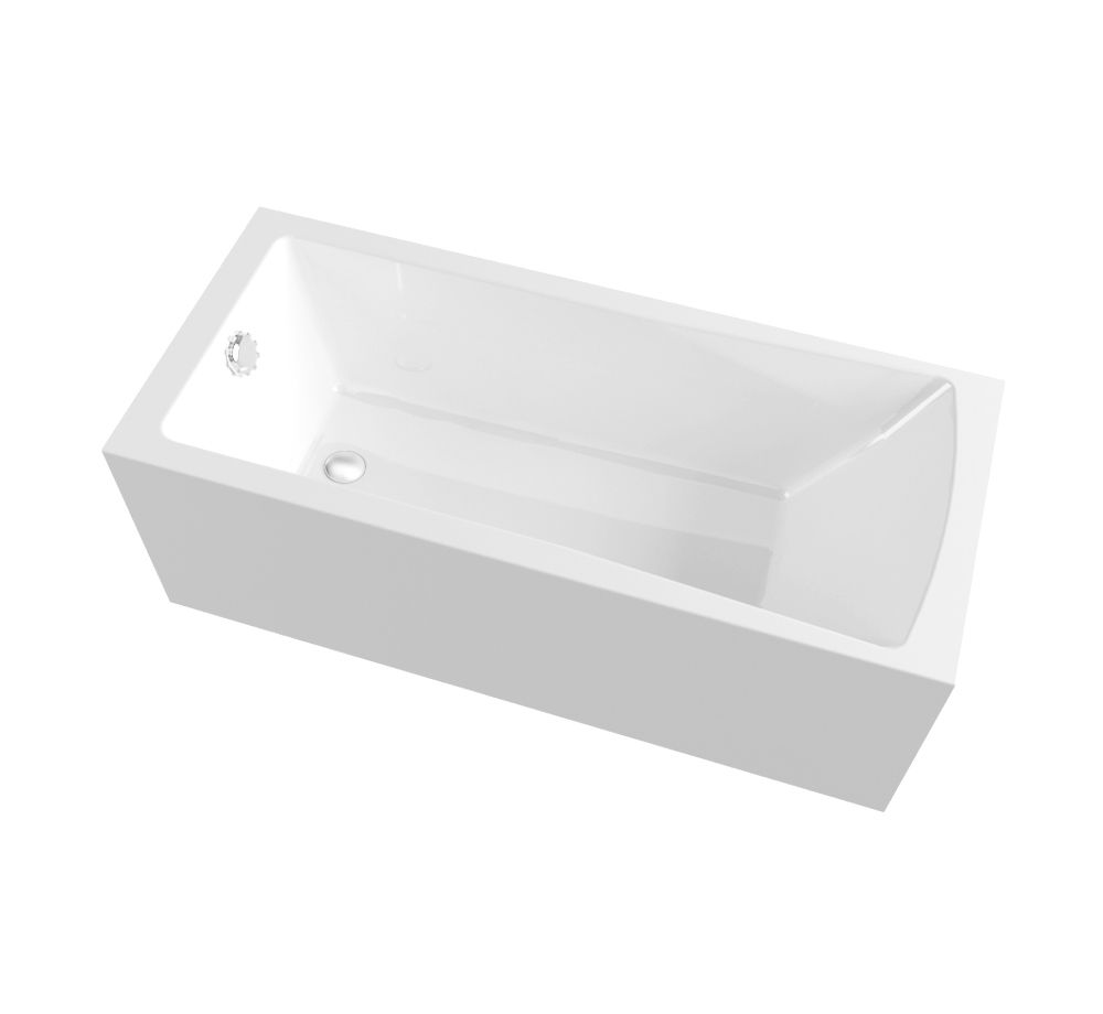 Акриловая ванна Lavinia Boho One 37010075, усиленный армированный корпус ванны, 170x75 см