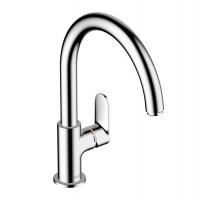 Смеситель для кухни, Hansgrohe, Vernis Blend M35, тип открывания воды-однорычажный, тип регулирования воды-керамический картридж, монтаж-на раковину/столешницу, отверстия для монтажа-1, высота, мм-332, вынос излива, мм-221, тип излива-поворотный на 120° и Смеситель для кухни, Hansgrohe, Vernis Blend M35, тип открывания воды-однорычажный, тип регулирования воды-керамический картридж, монтаж-на раковину/столешницу, отверстия для монтажа-1, высота, мм-332, вынос излива, мм-221, тип излива-поворотный на 120° и