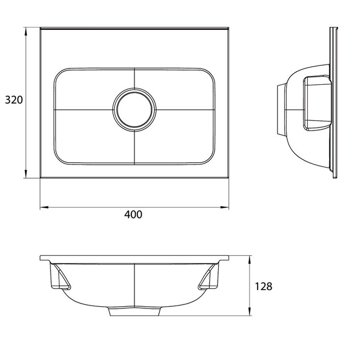 Emco Vanity units Раковина (мин. литье), 400х320 мм, для тумб 9583 274 24/25 и 9583 275 24/25, без п-ва, с 1 отв, цвет белый Emco Vanity units Раковина (мин. литье), 400х320 мм, для тумб 9583 274 24/25 и 9583 275 24/25, без п-ва, с 1 отв, цвет белый