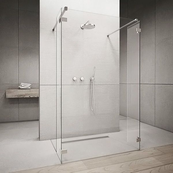 Душевая стенка Radaway Euphoria W4 Walk-in 140 фурнитура Хром стекло прозрачное