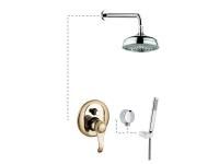 Emmevi Tiffany, душевой комплект 601BR, цвет бронза Emmevi Tiffany, душевой комплект 601BR, цвет бронза