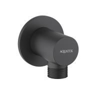 Шланговое подсоединение AQUATEK, матовый черный AQ2456MB Шланговое подсоединение AQUATEK, матовый черный AQ2456MB