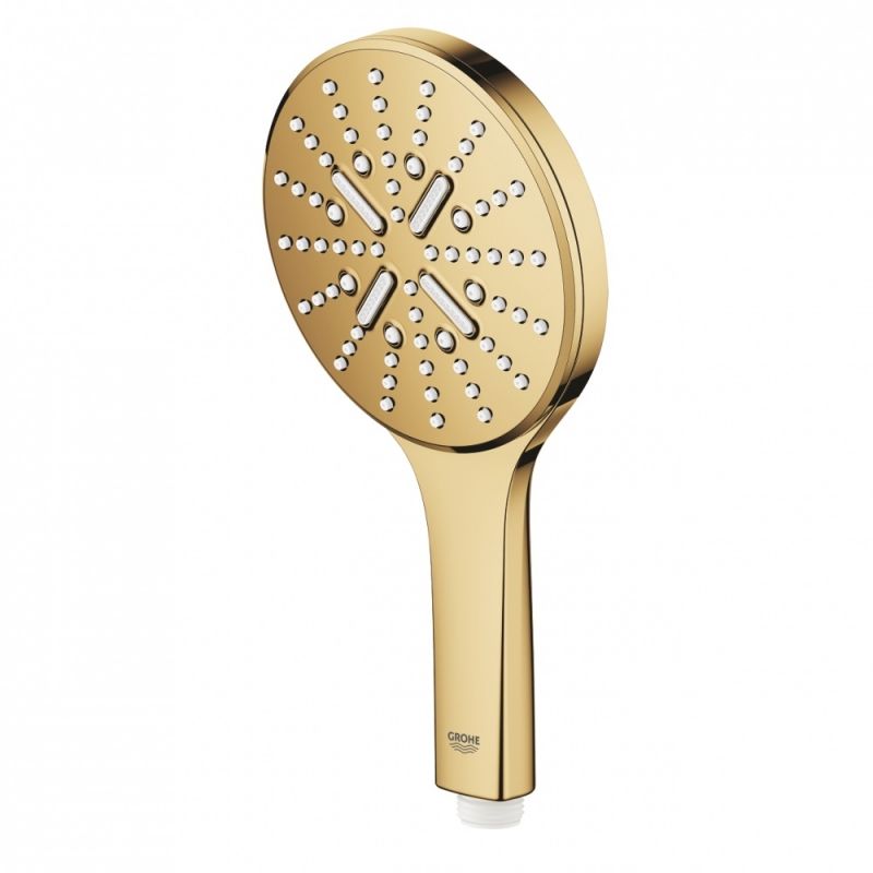 Ручной душ Grohe Rainshower SmartActive 130, 3 режима струи, холодный рассвет глянец (26574GL0) Ручной душ Grohe Rainshower SmartActive 130, 3 режима струи, холодный рассвет глянец (26574GL0)