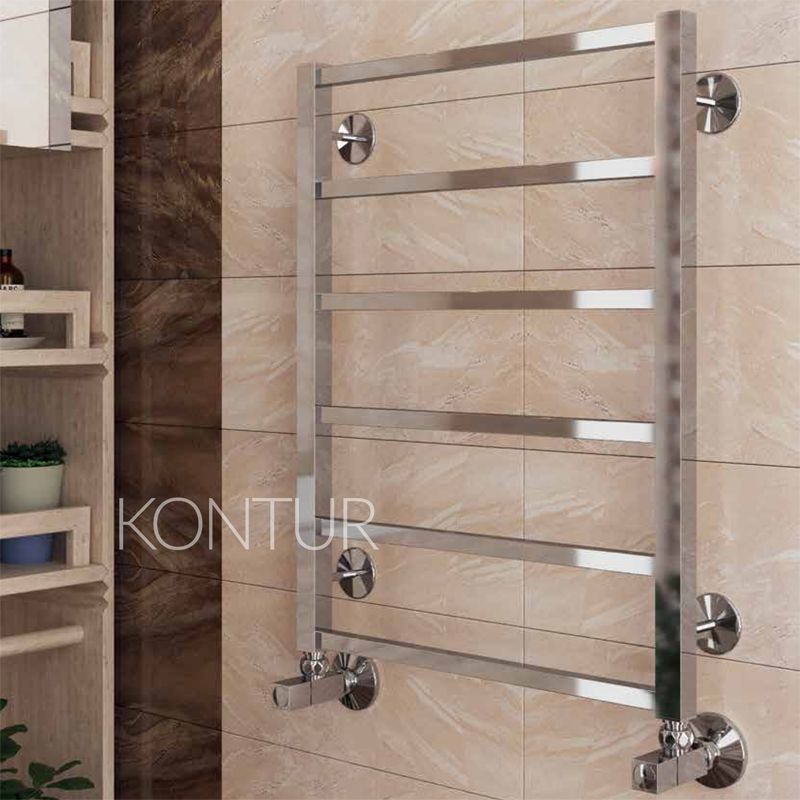 Водяной полотенцесушитель Terminus Контур П6 500x700 4620768886751 Хром