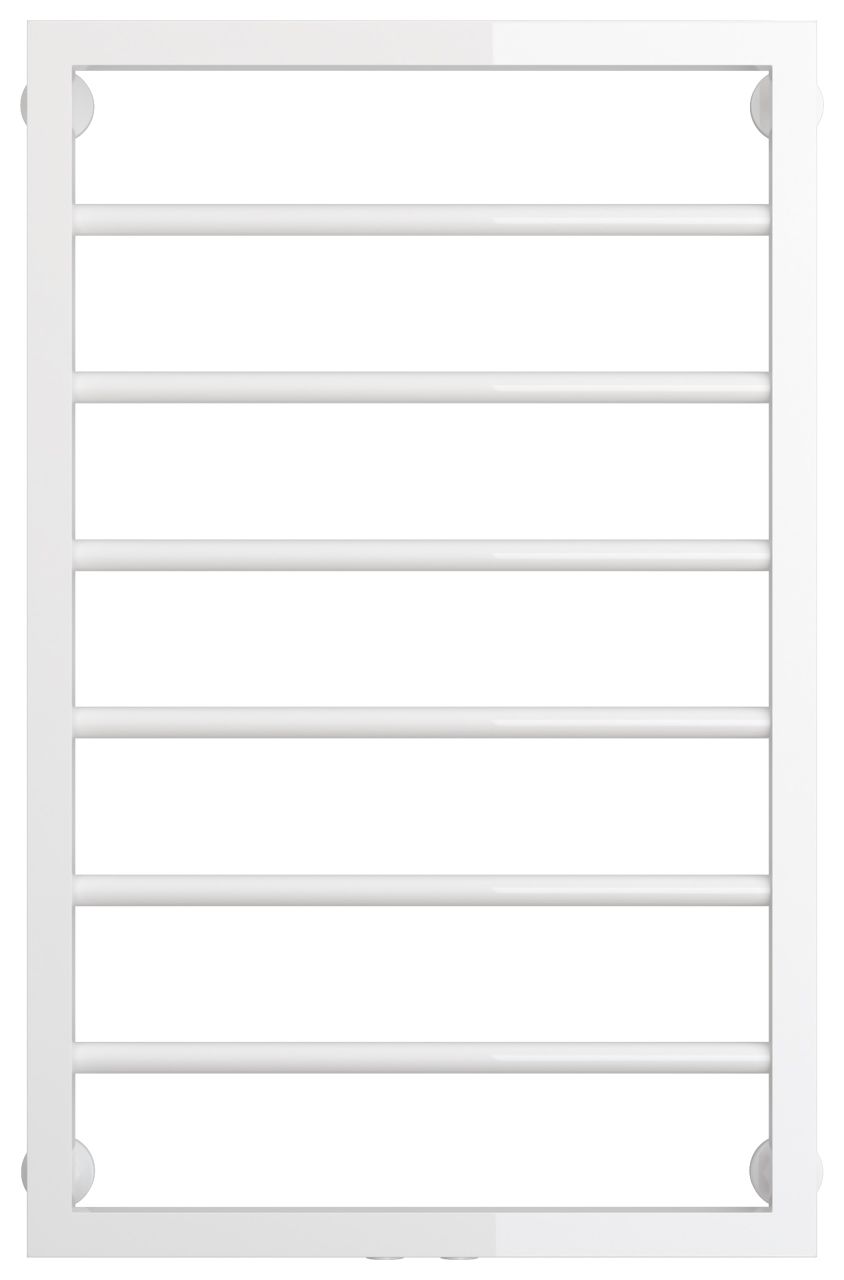 Полотенцесушитель водяной КАНЦЛЕР 800х500 (БЕЛЫЙ)