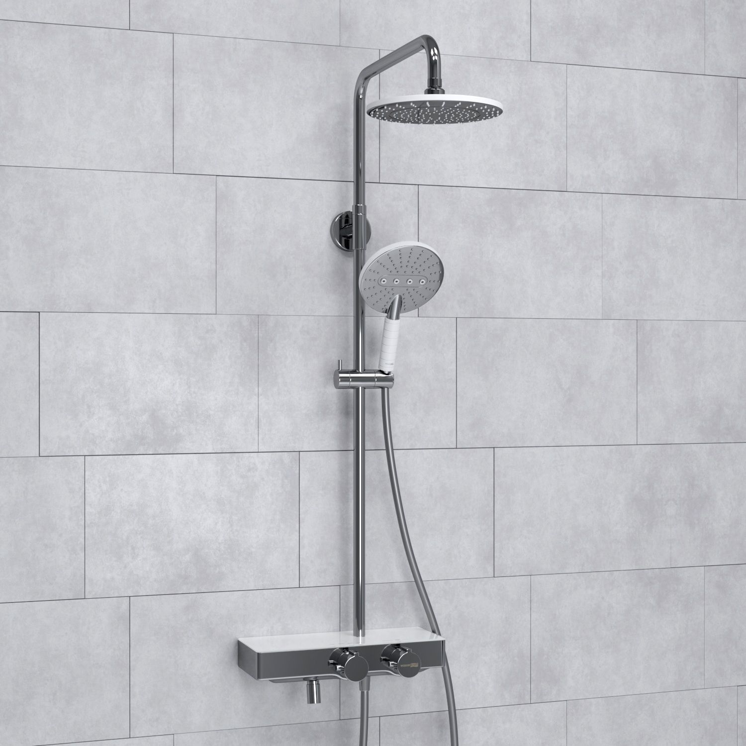 A113.067.059.CH Thermo Душевой комплект с термостатическим смесителем