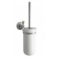 Nicolazzi Onice Ершик для унитаза подвесной, цвет: хром/белый
