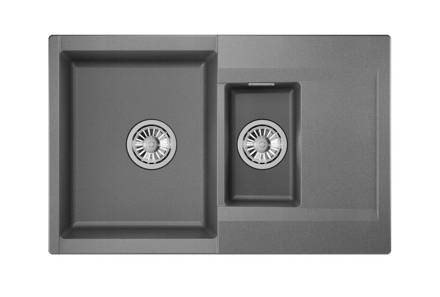 Кухонная мойка Granula 7808, ГРАФИТ, артикул 7808, ГРАФИТ