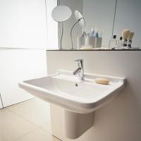 Duravit Starck 3 Пьедестал для раковин (030065,030060,030055,030410,030480,030470,033213) 210х150 мм, цвет белый