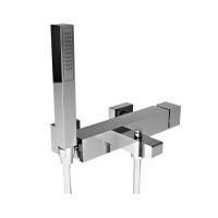 Stella Bamboo Quadro Смеситель для ванны 3267/306 с ручным душем, цвет: хром