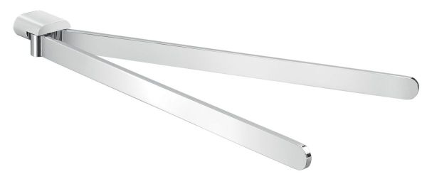 Gedy Azzorre, полотенцедержатель двойной поворотный, цвет хром