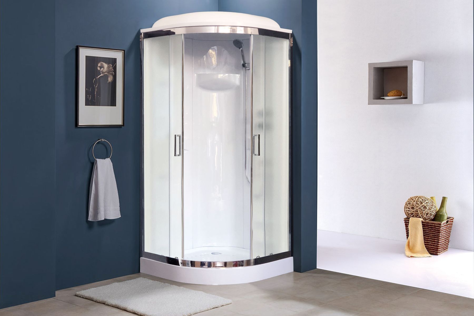 Душевая кабина Royal Bath RB 90HK1-M-CH (матовое) Душевая кабина Royal Bath RB 90HK1-M-CH (матовое)