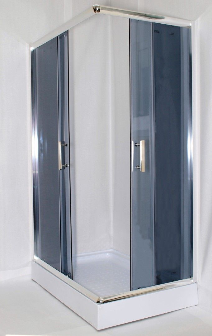 Уголок ZQ121G-L душевой PARLY с поддоном