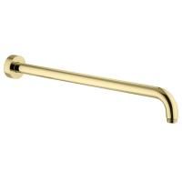 Plumberia Selection Настенное крепление верх. душа 400мм из нерж.стали, золото