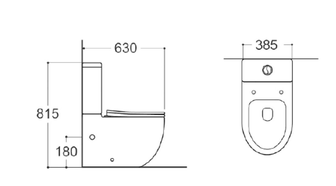 Унитаз-компакт напольный безободковый с бачком AQUATEK ЕВРОПА AQ2903-00 630*385*815 мм, горизонтальный выпуск, тонкое сиденье с механизмом плавного закрывания, крепеж Унитаз-компакт напольный безободковый с бачком AQUATEK ЕВРОПА AQ2903-00 630*385*815 мм, горизонтальный выпуск, тонкое сиденье с механизмом плавного закрывания, крепеж