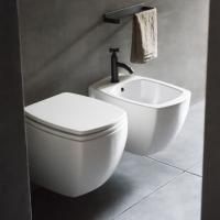 Agape 750 Унитаз подвесной 35.5х57.5х30 см, с крышкой-сиденьем с механизмом Soft close, цвет: белый глянцевый Agape 750 Унитаз подвесной 35.5х57.5х30 см, с крышкой-сиденьем с механизмом Soft close, цвет: белый глянцевый