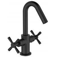 Смеситель для раковины Orange Mia M34-011B Черный матовый