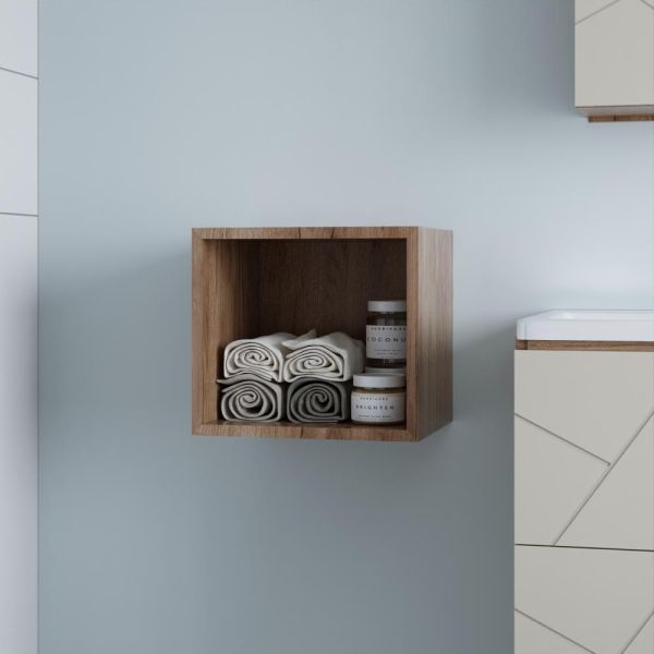 Ниша для пенала Бриклаер КРИСТАЛЛ 35 см, дуб крафт табачный