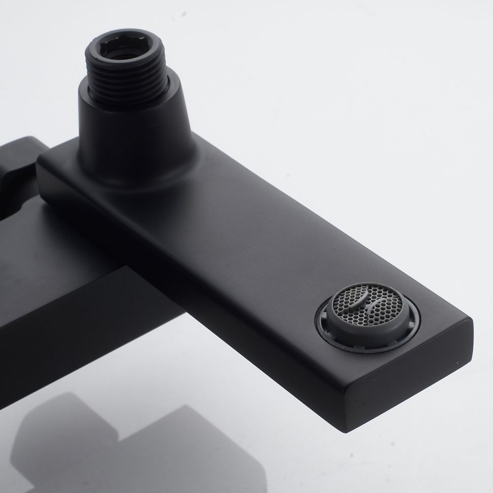 Душевая система Shevanik S4636H, черный, артикул S4636H