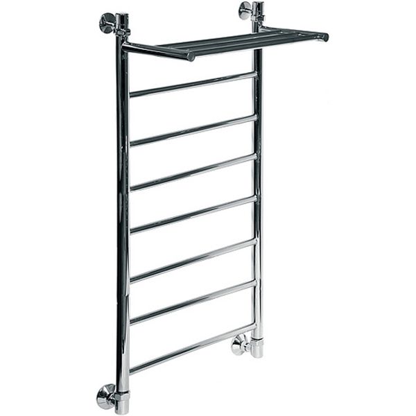 Водяной полотенцесушитель Ника Classic ЛП/ВП 120x60 с полкой Хром