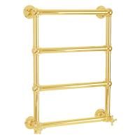 COLOSSEUM SX Полотенцесушитель электрический h670/750х480/560 мм.(включение слева), золото