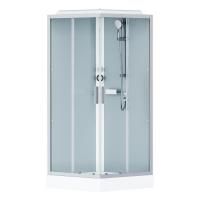 W90C-403-090MT Gem Square кабина душевая 90x90, профиль матовый хром, стекло прозрачное W90C-403-090MT Gem Square кабина душевая 90x90, профиль матовый хром, стекло прозрачное