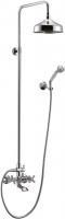 Душевая стойка со смесителем для ванны, верхнего и ручного душа CEZARES RETRO-CVD2