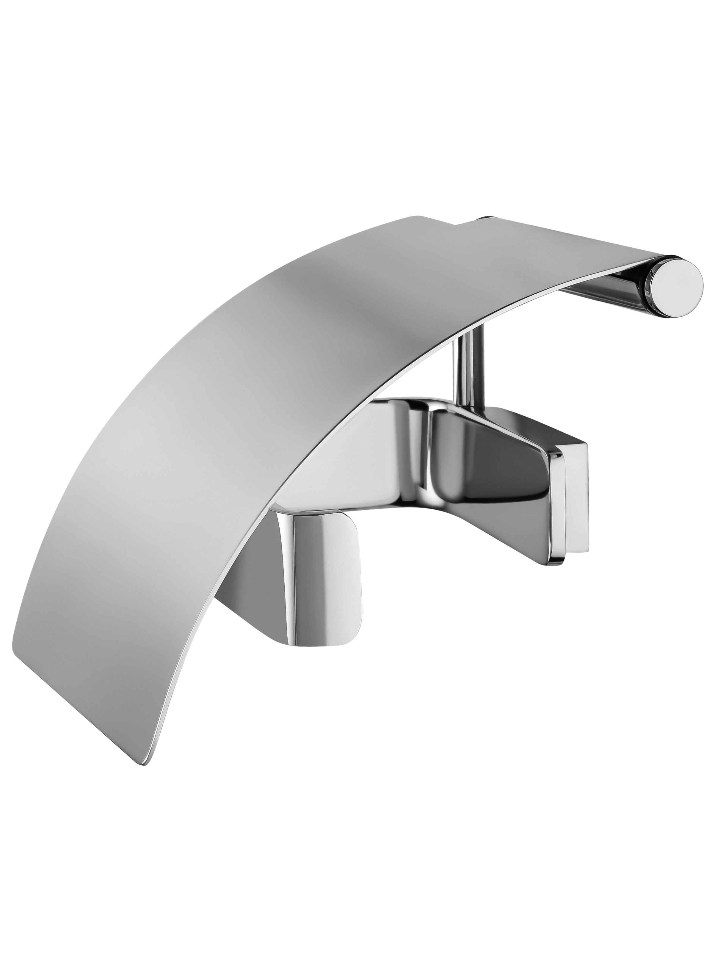 Держатель для туалетной бумаги с крышкой WONZON & WOGHAND LOTTE, Хром (WW-8326)