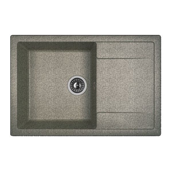 Кухонная мойка Dr. Gans ТЕХНО 25.030.D0760.409, базальт