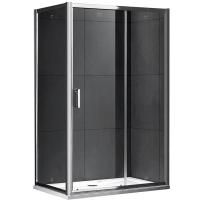 Душевой уголок Gemy S30191E-A70 130х70 профиль Хром стекло прозрачное Душевой уголок Gemy S30191E-A70 130х70 профиль Хром стекло прозрачное