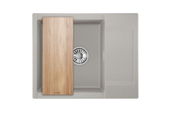 Кухонная мойка Granula 6202, БАЗАЛЬТ