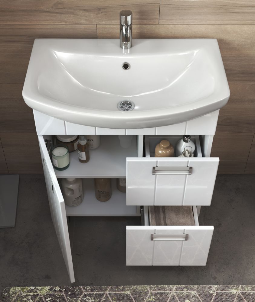 Тумба под раковину напольная VIGO Diana tn.DIA.BAL.70.1D.2Y, 70 см, артикул tn.DIA.BAL.70.1D.2Y