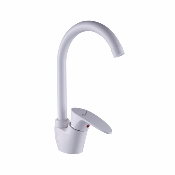 Смеситель для кухни Plstart PL4105-8, белый