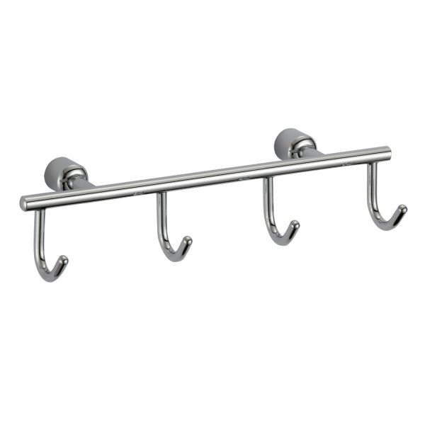 Планка с крючками Savol S-005254, хром