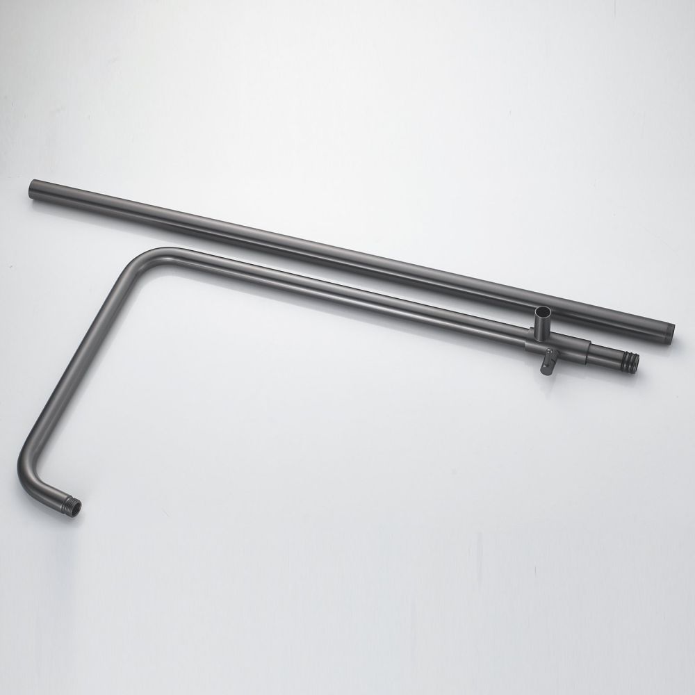 Душевая система Rose R3936T, оружейная сталь, артикул R3936T