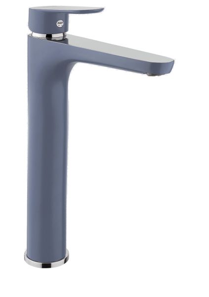 Смеситель для раковины Fiore KEVON CHIC 81TX8119, хром/синий