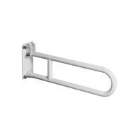 Поручень, Globo, AUSILIA, откидной, ширина, мм-600, глубина, мм-100, высота, мм-220, материал-металл, цвет-белый