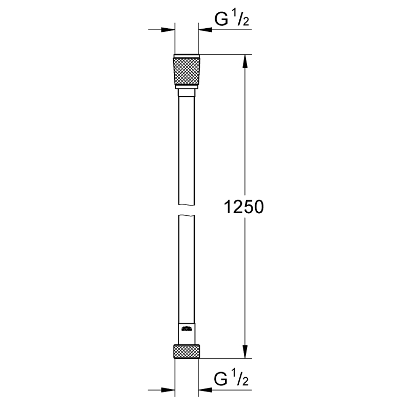 Душевой шланг пластиковый GROHE 28362KF1 Душевой шланг пластиковый GROHE 28362KF1