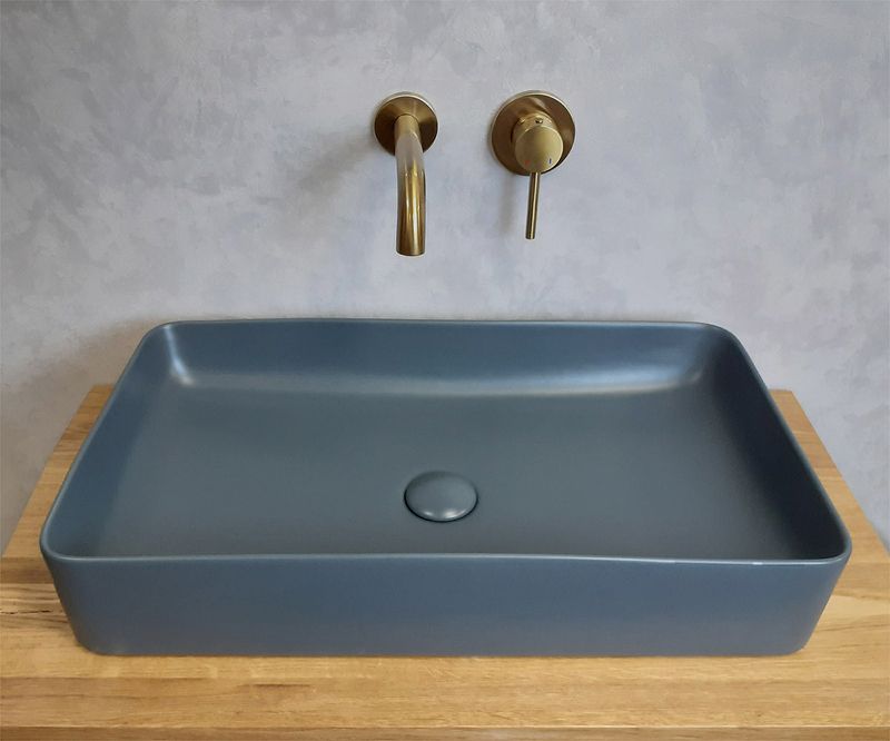 Раковина-чаша Bronze de Luxe Scandi 60 6145-DGM Черная матовая