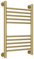 Полотенцесушитель водяной "Богема+" прямая 600х400 (Матовое ЗОЛОТО)