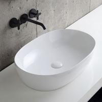 AZZURRA ELEGANCE CIRCLE раковина накладная 60х40х14см без отв. под смеситель , без перелива. цвет белый AZZURRA ELEGANCE CIRCLE раковина накладная 60х40х14см без отв. под смеситель , без перелива. цвет белый