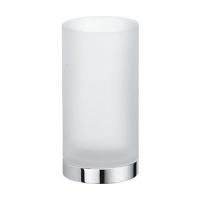 Colombo Nordic Стакан настольный, цвет: хром/матовое стекло Colombo Nordic Стакан настольный, цвет: хром/матовое стекло