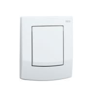 TECEnow Urinal. Панель смыва с клавишей, белая антибактериальная TECEnow Urinal. Панель смыва с клавишей, белая антибактериальная